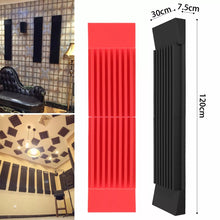 Absorption Sponge Tiles Acoustic Wedge Studio Soundproof Panel Foam Board Sound 30CM X 120CM X  7.5CM